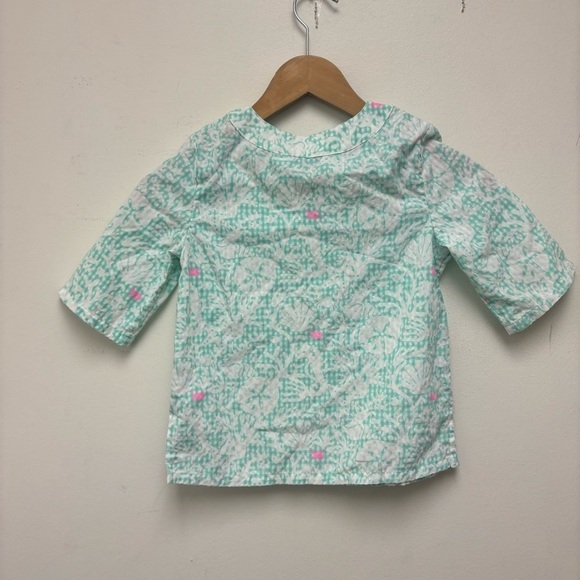 Vineyard Vines Sea Life Kn Gingham Tunic - Picture 12 of 12